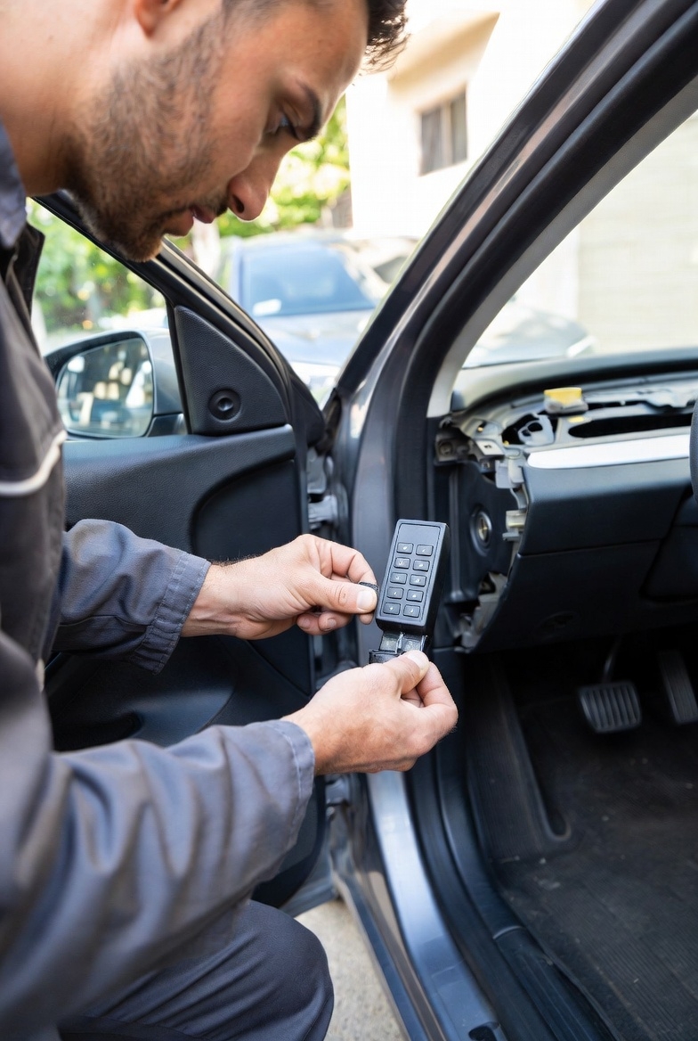 תיקון קודן ברכב עד הבית